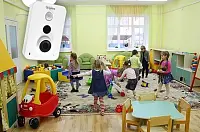 Установка систем видеонаблюдения в детском саду (ДОУ)